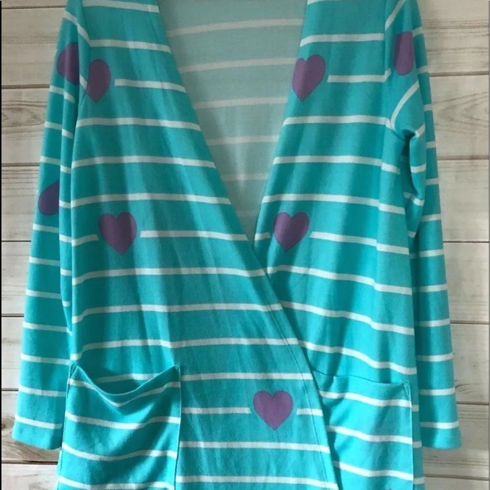 Teal Heart Caroline